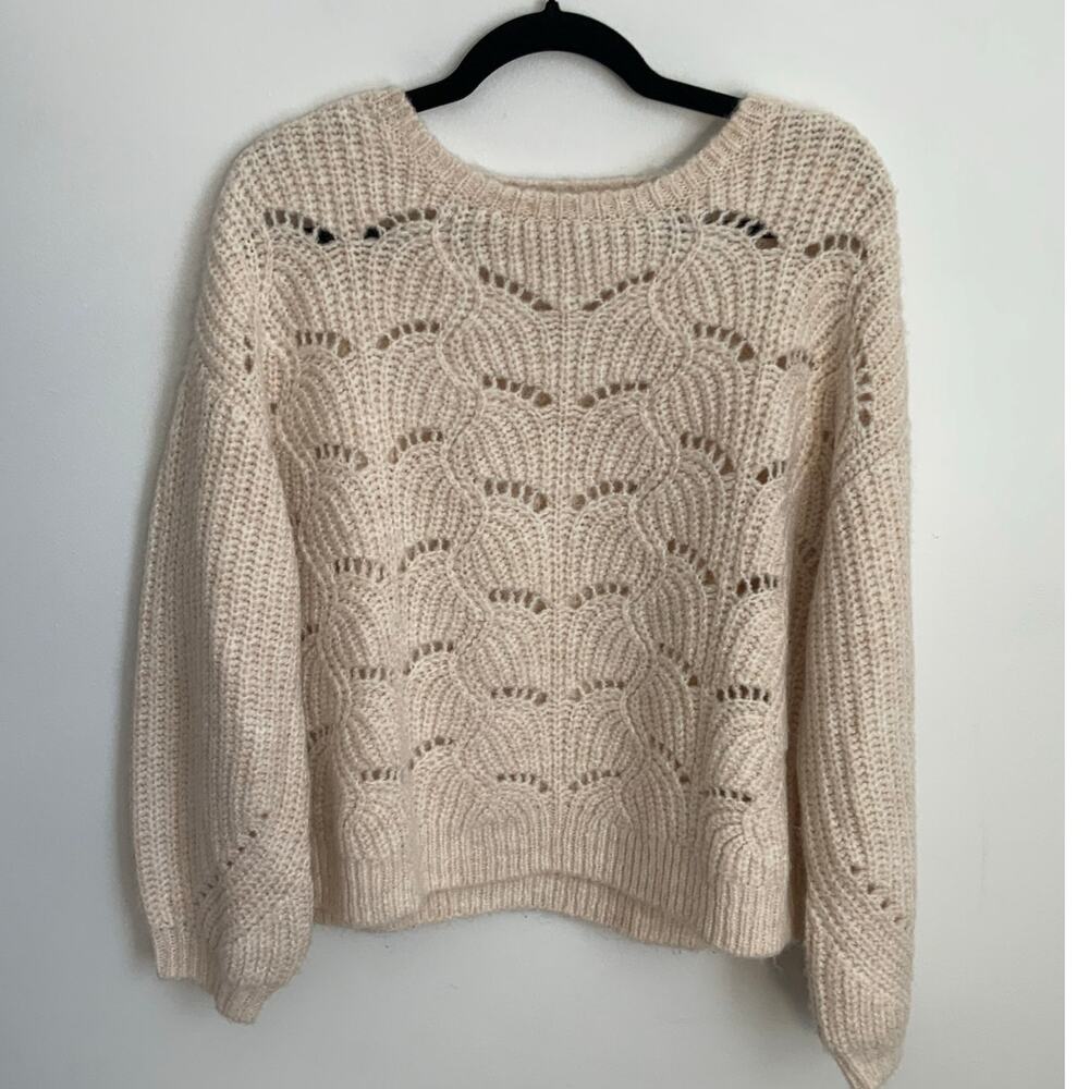 Gentle Fawn Cream Knit Sweater Women's size‎ medium